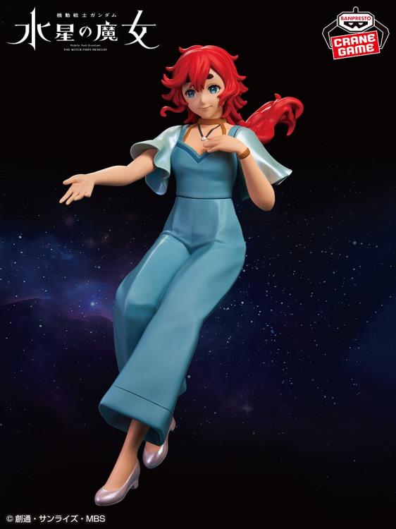 BANPRESTO FIGURE MOBILE SUIT GUNDAM THE WITCH FROM MERCURY SULETTA MERCURY (SEASON 2 ENDING VER.) BANPRESTO FIGURE MOBILE SUIT GUNDAM THE WITCH FROM MERCURY SULETTA MERCURY (SEASON 2 ENDING VER.)